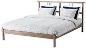 Кровать Ikea Рикене 209x161 (серо-коричневый, без основания) [901.900.53]