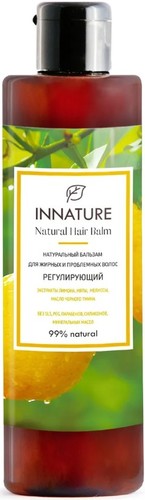 Бальзам Innature Натуральный для жирных и проблемных волос регулирующий 250 мл