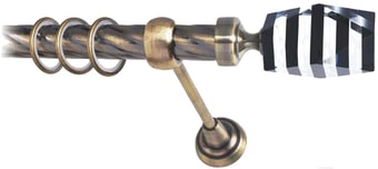 Lm Decor Даймонд (антик, витая, 2.4м 25мм, 1 ряд)