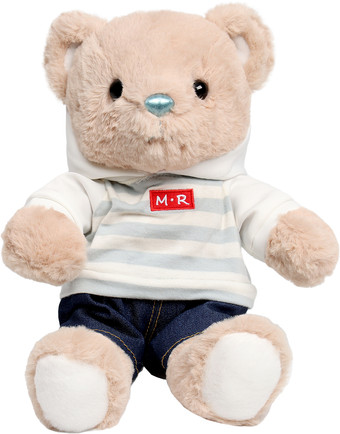 Классическая игрушка Milo Toys Little Friend Мишка в джинсах и кофте 9905644