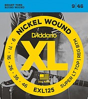 Струны для гитары D'Addario EXL-125