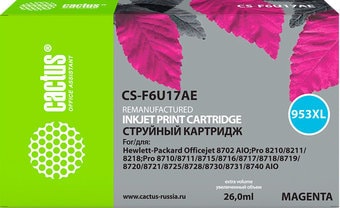 Картридж CACTUS CS-F6U17AE (аналог HP F6U17AE)
