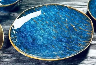 Набор десертных тарелок Lenardi Aquamarine 133-296