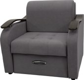 Кресло Сириус Лидер-2 ППУ 95x110 (Eva 07 велюр темно-серый)