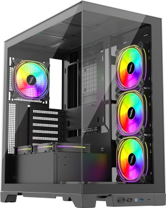 Корпус 1stPlayer Mi8 MI8-BK-3FC7R-1FC7 (черный)