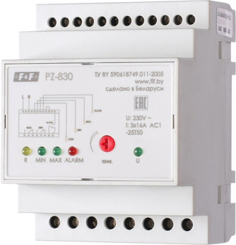 Реле уровня Евроавтоматика F&F PZ-830 EA08.001.003 (с датчиками)