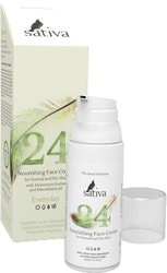 Sativa Крем для лица питательный №24