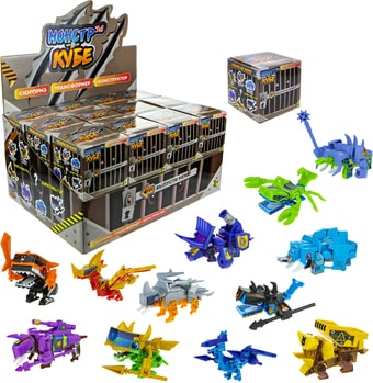 Трансформер 1toy Монстр в кубе 12 видов Т19015