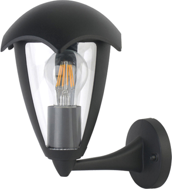 Уличный настенный светильник Uniel UUL-S80A 60W/E27 IP54 (черный)