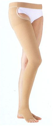 Чулок компрессионный Sigvaris Essential Thermoregulating правый 78706 (L+ Long, бежевый)