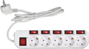 Сетевой фильтр Buro 500SH-1.8-SW-W