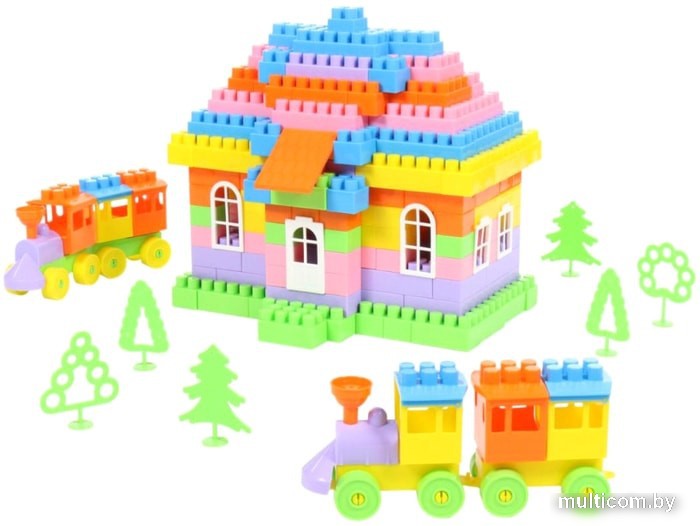 Конструктор Полесье 0552 Строитель Макси