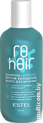 Шампунь Estel Professional eHAIR prebiotic против выпадения волос для мужчин 250 мл