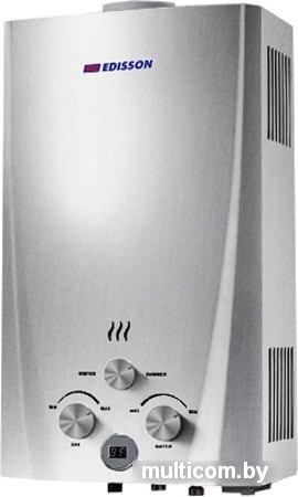 Газовая колонка Edisson F 20 D (серебристый)