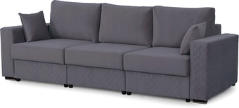 Диван Мебельград Неаполь 1 (альба темно-серый)