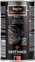 Присадка в масло Senfineco Защитник двигателя Engine Protect CeraMol 300мл 9971
