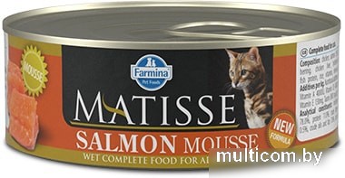 Корм для кошек Farmina Matisse Salmon Mousse 0.085 кг
