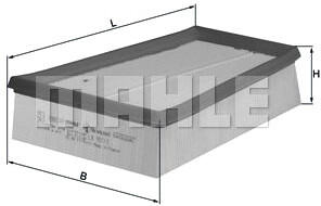 Воздушный фильтр Knecht/Mahle LX957/3