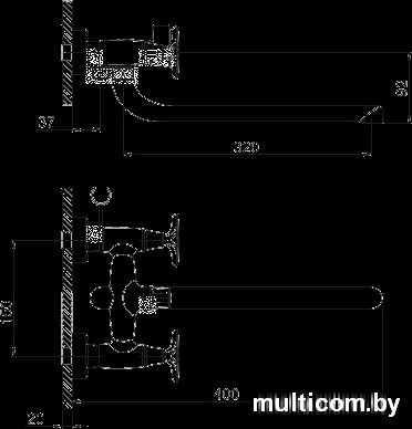 Смеситель Gappo G2251