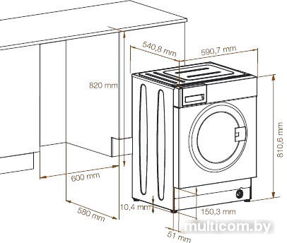 Стиральная машина BEKO WMI 81241