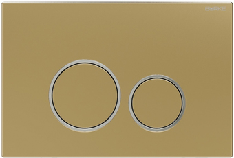 Панель смыва Burke Тип 05 105.GH.1 (золото/хром глянцевый)