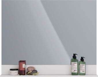 Lemark Зеркало Romance 100 LM07R100Z (с полкой, белый глянец)