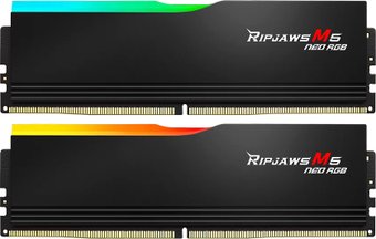 Оперативная память G.Skill Ripjaws M5 Neo RGB 2x32ГБ DDR5 6000 МГц F5-6000J3636F32GX2-RM5NRK
