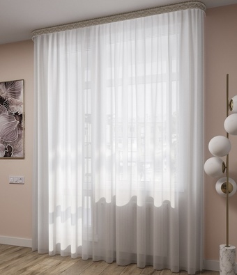 Тюль Legrand Вуаль 3x2.8 м (белый)