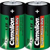 Батарейки Camelion D 2 шт. [R20P-SP2G]