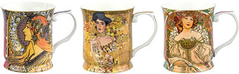 Набор кружек Elan Gallery Золотая Адель, Зодиак, Мечтательность 420445