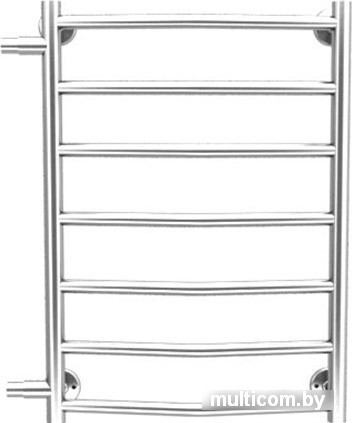 Полотенцесушитель Ростела Соната боковое подключение 1" 8 перекладин 80 см