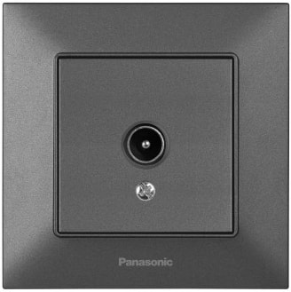 Розетка телевизионная Panasonic Arkedia Slim WNTC04512DG-BY
