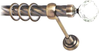 Lm Decor Кристалл (антик, витая, 3.2м 25мм, 1 ряд)