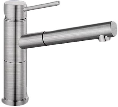 Смеситель Blanco Alta-S Compact 517182 (стальной)