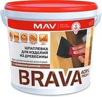 Шпатлевка MAV Brava Acryl Profi-1 700 г (сосна)