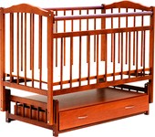 Детская кроватка Bambini 02 (светлый орех)