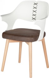 Стул Norden Cool CX0809M (белый/коричневый)