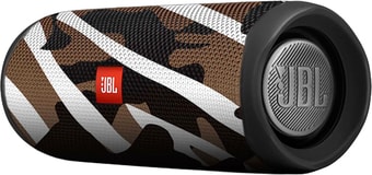 Беспроводная колонка JBL Flip 5 (черно-коричневый камуфляж)