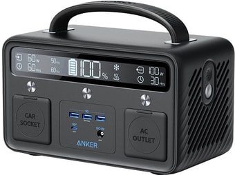 Портативная зарядная станция Anker PowerHouse II 400 (черный)