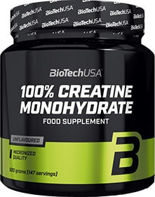 Моногидрат креатина BioTech USA 100% Creatine Monohydrate 300 г