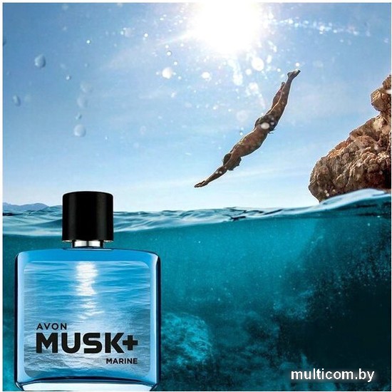 Туалетная вода Avon Musk Marine+ EdT (75 мл)