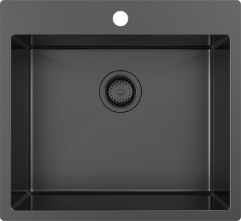Кухонная мойка ZorG ZRN 5055 Premium PVD Gunblack