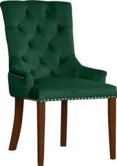 Интерьерное кресло Atreve Duke (зеленый BL78/орех)