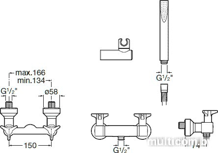Смеситель Roca Betap 5A2044C00