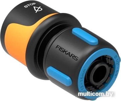 Коннектор Fiskars Коннектор с автостопом 13-15 мм 1/2-5/8" 1027079