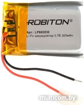 Аккумуляторы Robiton LP602030 300 mAh 1 шт