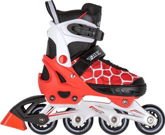 Роликовые коньки Tech Team T-Rex (р-р 29-32, красный)