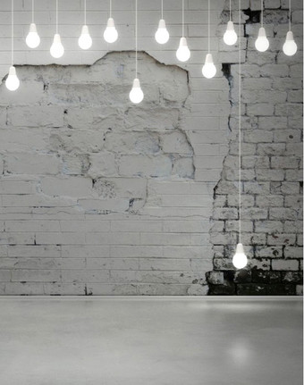 Фотообои Citydecor Лампочки 3D с защитным покрытием 200x254