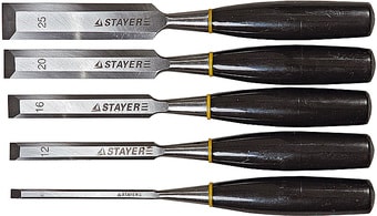 Набор стамесок Stayer 1820-H5 (5 предметов)
