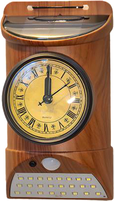 Уличный настенный светильник Чудесный Сад Часы